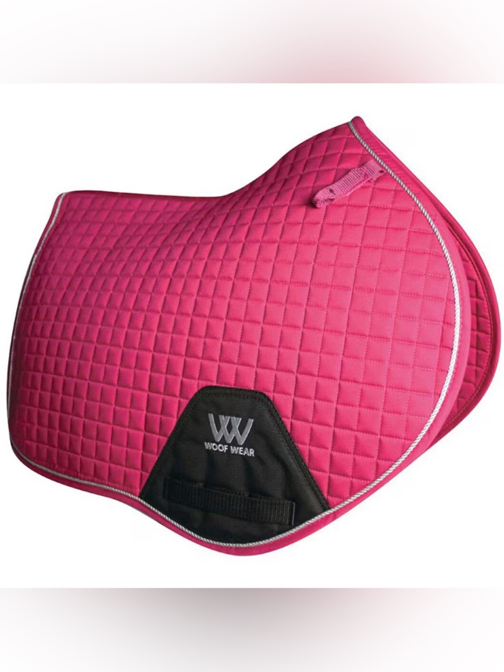 Woof Wear Color Fusion Close Contact Saddle Pad in Berry size full